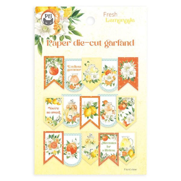 P13 Fresh Lemonade Die Cut Garland