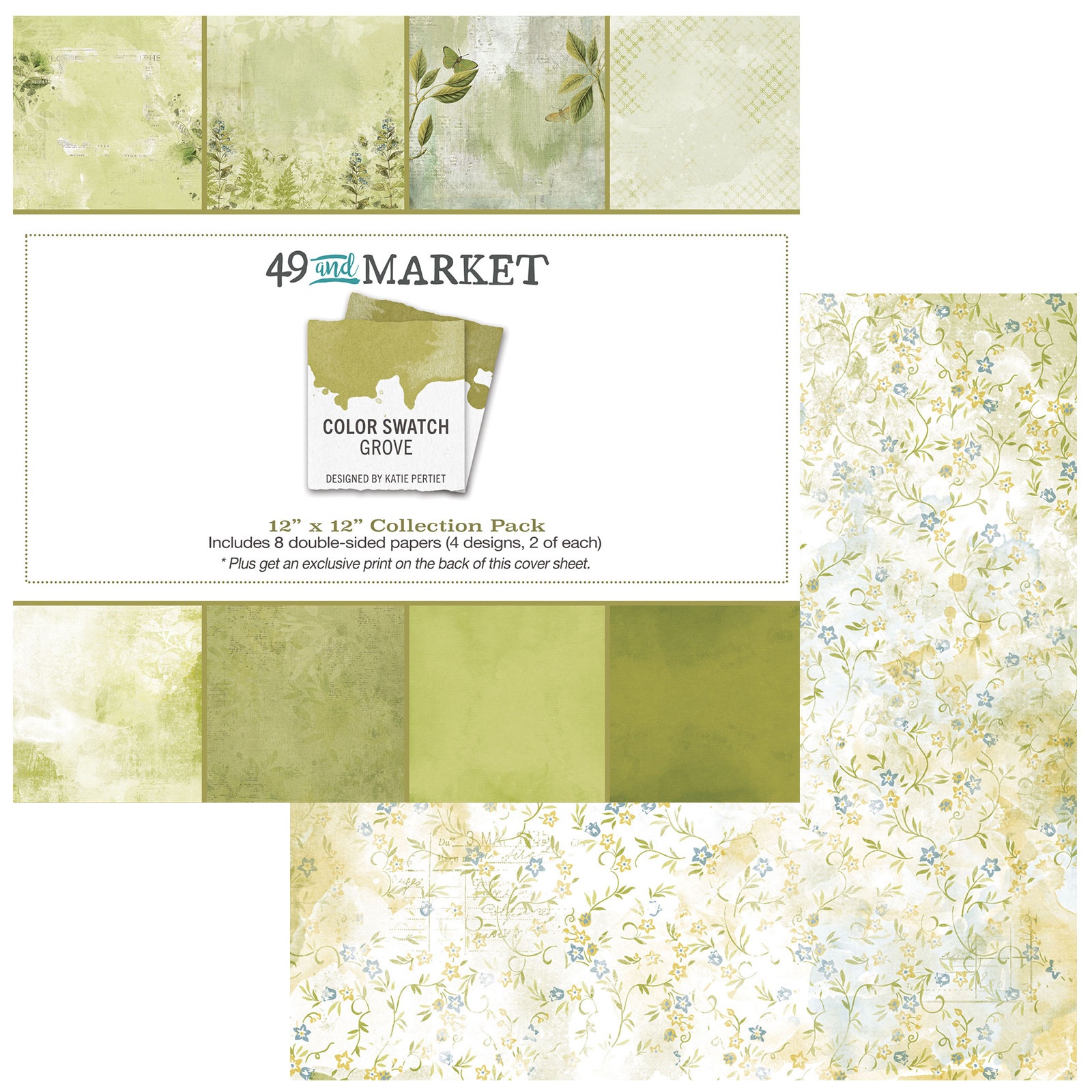 49 & Market Color Swatch Grove 12X 12 Collection
