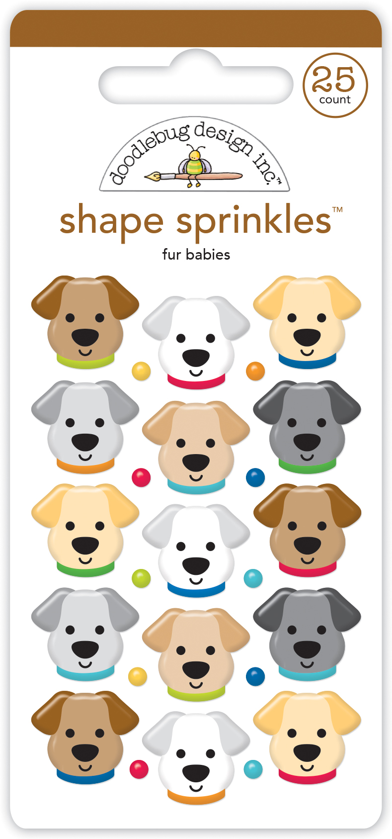 Doodlebug Doggone Cute Sprinkles Fur Babies