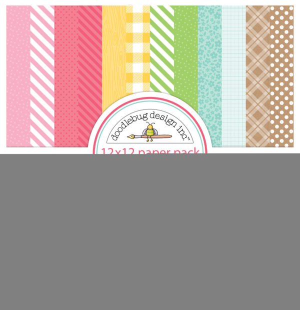 Doodlebug Gingerbread Kisses Petite Prints Collections