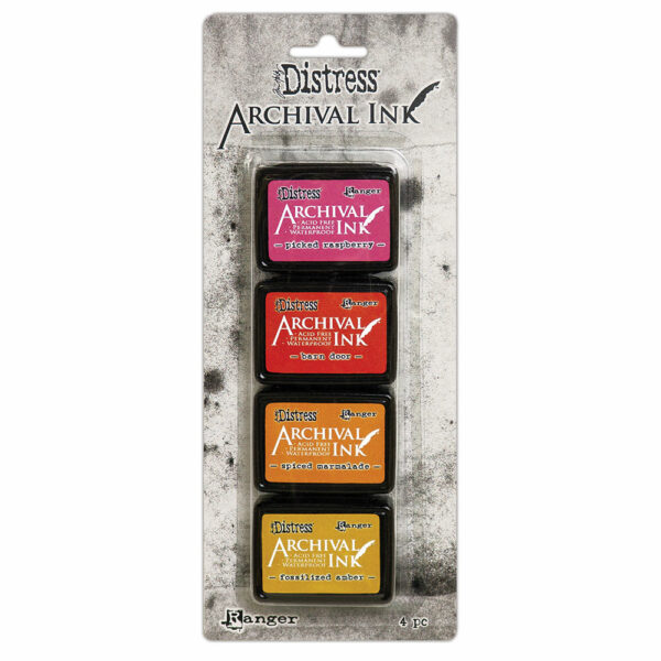 Ranger Tim Holtz Archival Distress Mini Ink Pad Set #1