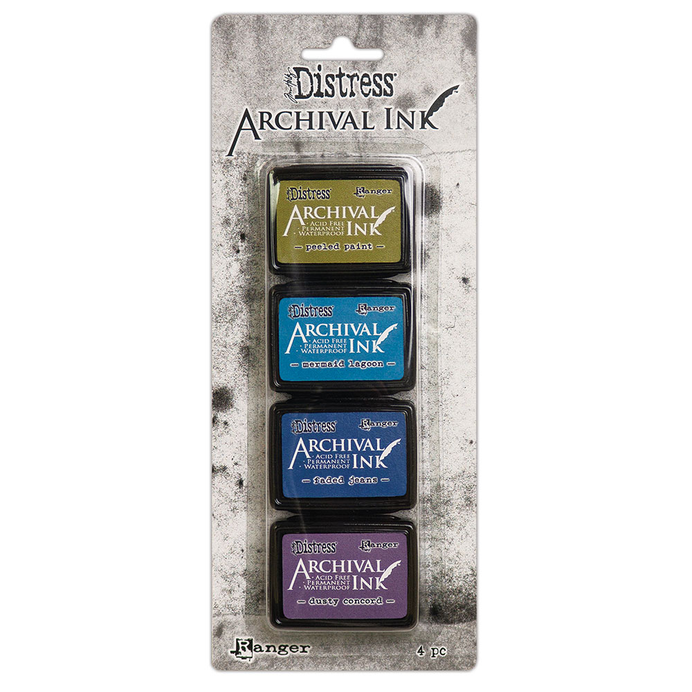 Ranger Tim Holtz Archival Distress Mini Ink Pad Set #2