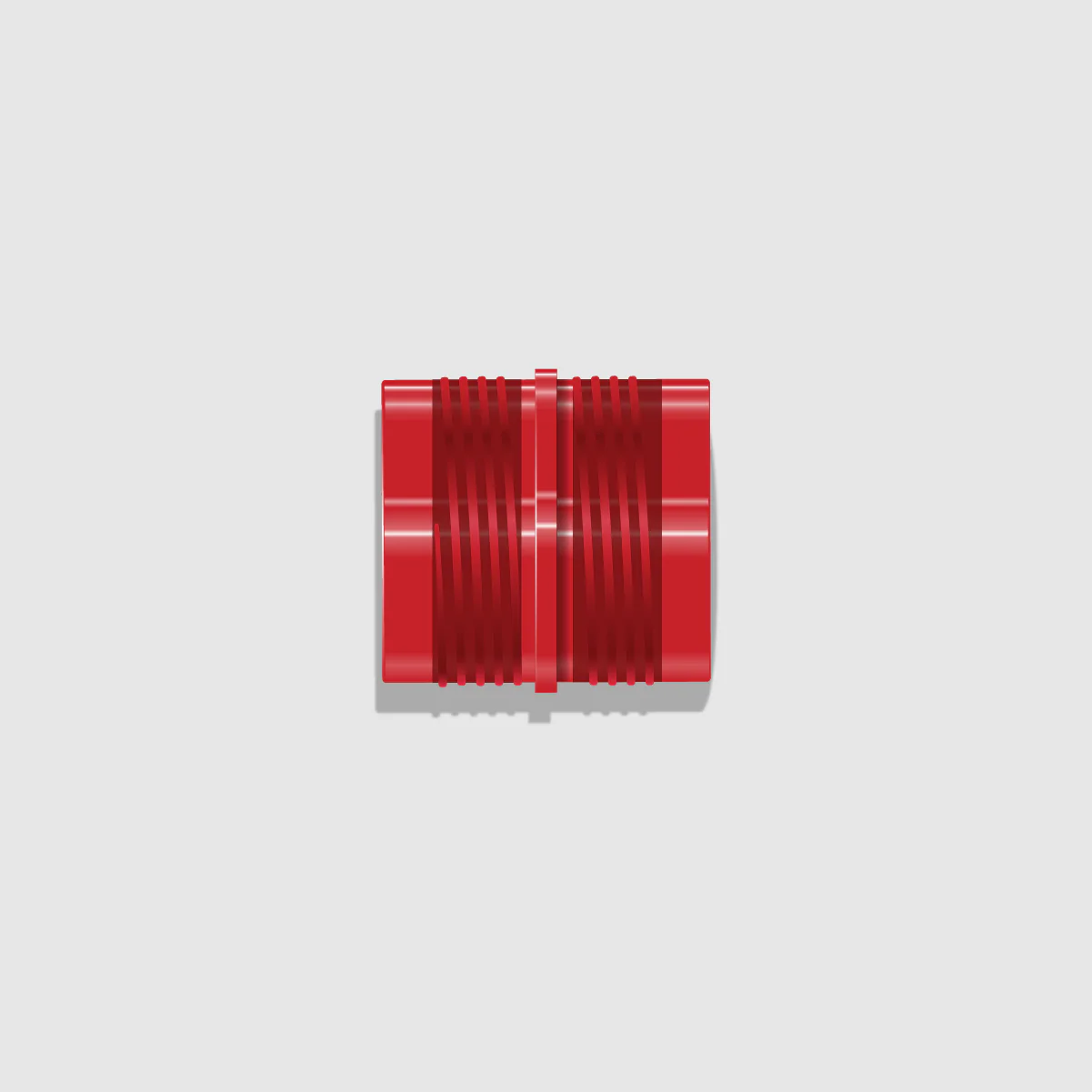 Olo Connector Ring Red