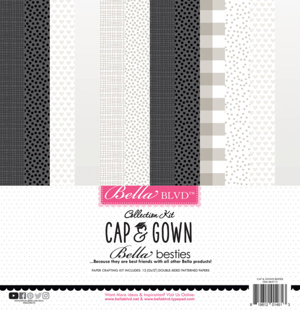 BELLA BOULEVARD CAP & GOWN BESTIES KIT