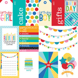 Bella Boulevard Birthday Bash 12X12 Daily Details