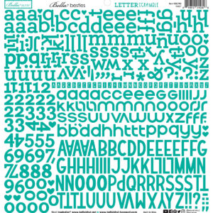 Bella Boulevard Letter Scramble Alpha Stickers Gulf