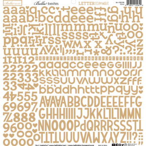 Bella Boulevard Letter Scramble Alpha Stickers Pony