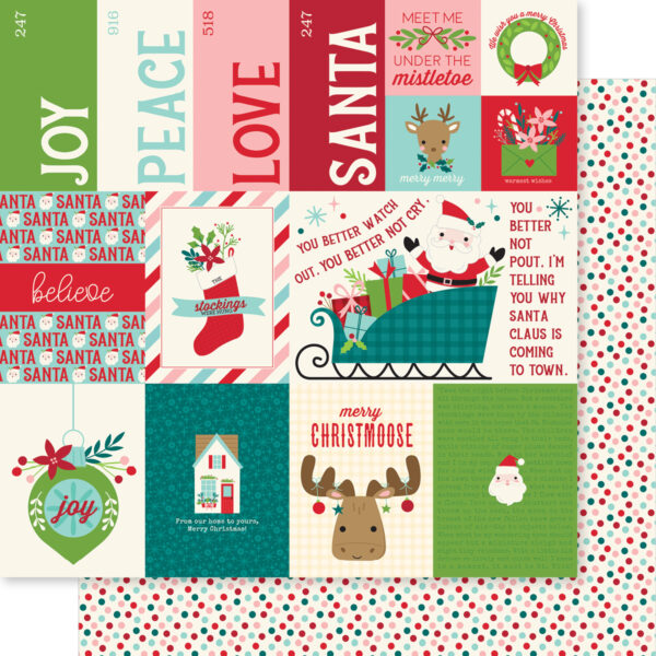 Bella Boulevard 12X12 Merry Little Christmas Daily Details