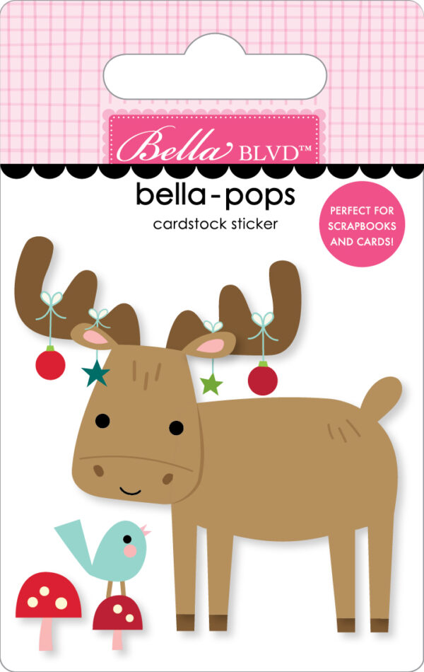 Bella Boulevard Merry Christmoose Bella-pops