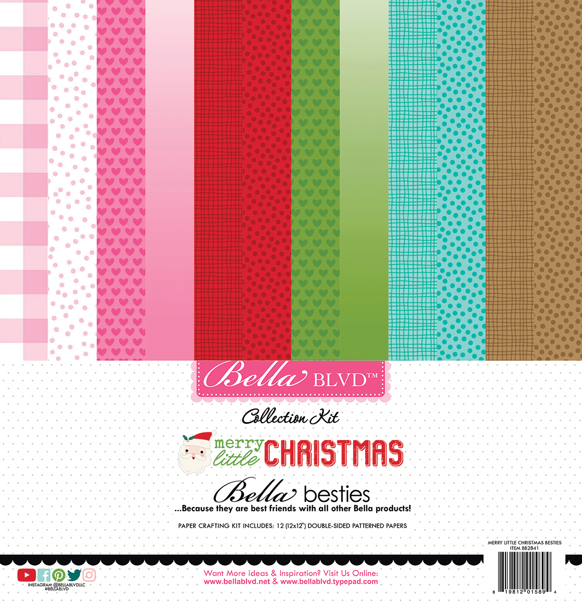 Bella Boulevard Merry Little Christmas Bella Besties Kit