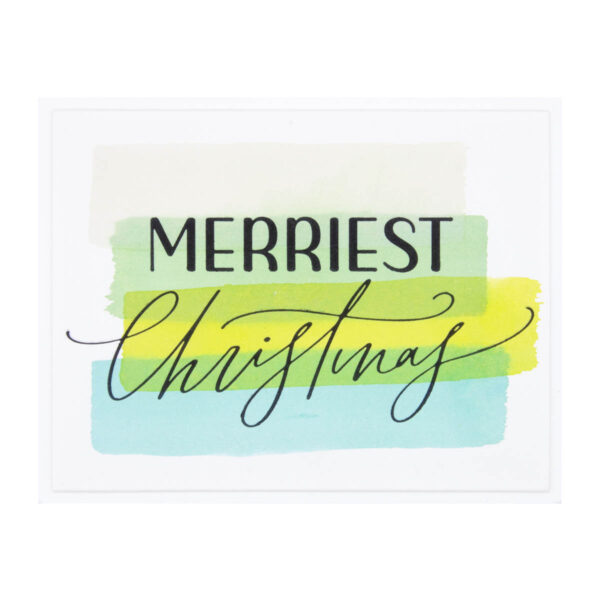 Spellbinders Betterpress Plate Merriest Chritmas