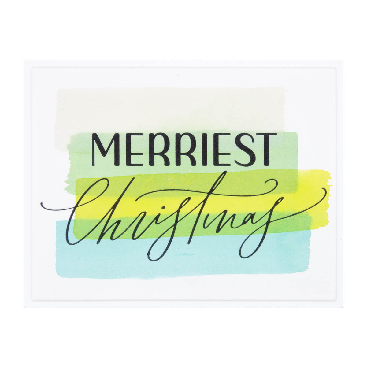 Spellbinders Betterpress Plate Merriest Chritmas