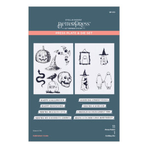 Spellbinders Betterpress Plate Halloween Icons