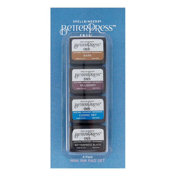 Spellbinders Betterpress Ink Set Regal Tones