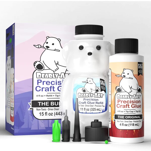 BEARLY ART PRECISION CRAFT GLUE THE BUNDLE