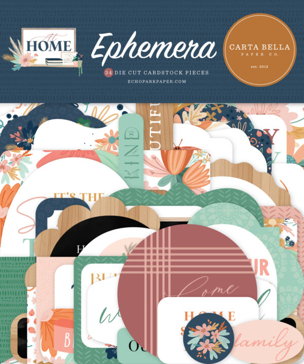 Carta Bella At Home Echo Ephemera