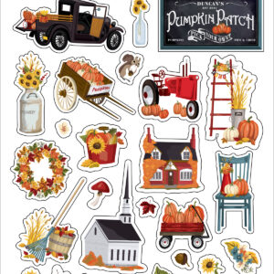 Carta Bella Fall Fun Puffy Stickers