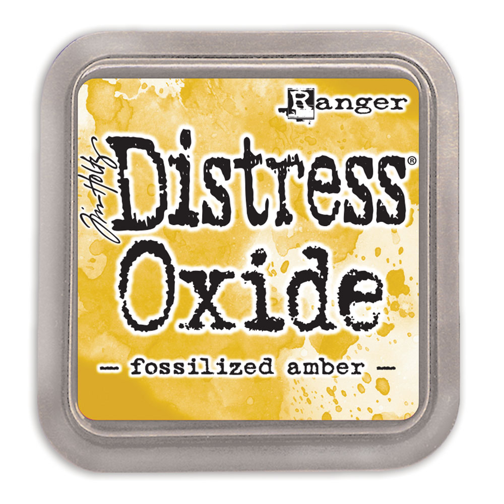 Ranger Tim Holtz Distress Oxide Ink Pad Fossilized Amber