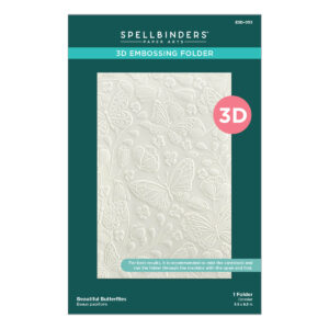 Spellbinders Embossing Folder Beautiful Butterflies