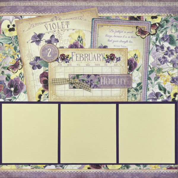 Graphic 45 Flower Market Calendar Kit