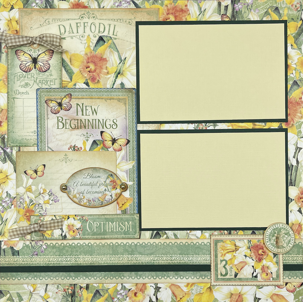 Graphic 45 Flower Market Calendar Kit