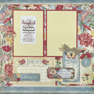 Graphic 45 Flower Market Calendar Kit