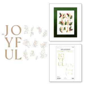 Spellbinders Foil Plate Joyful Glimmer