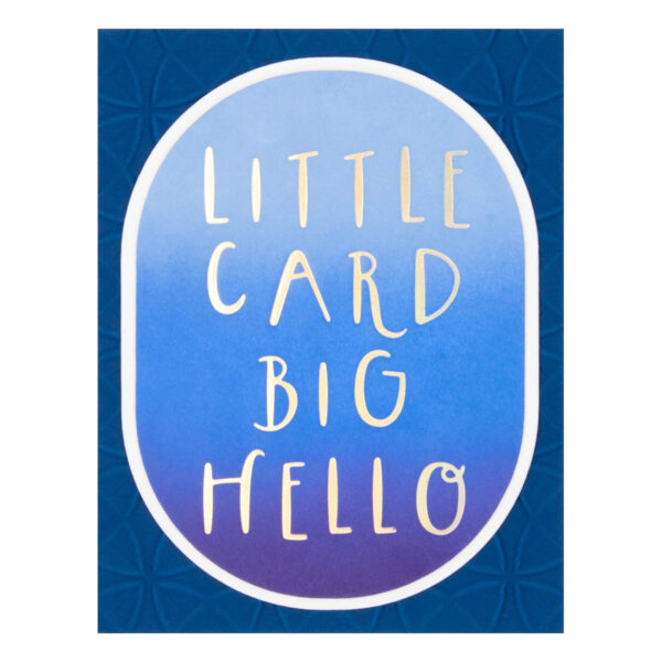 Spellbinders Foil Plate Little Card Big Hug