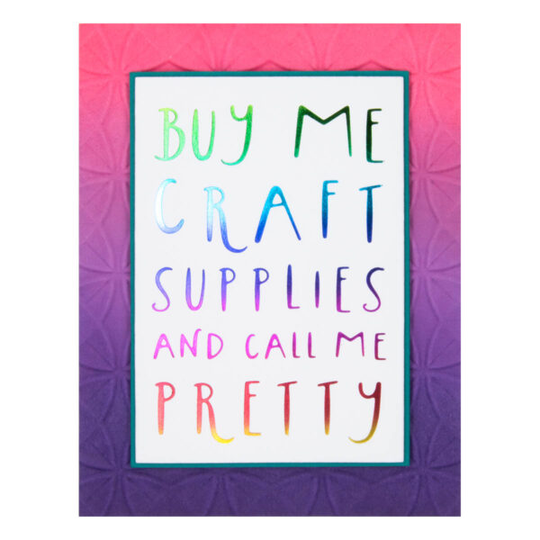 Spellbinders Foil Plate Buy Me Craft Supplies