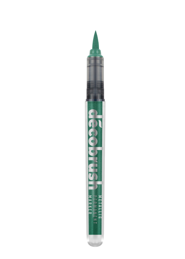 Deco Brush Metallic Green 8535