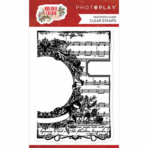 Photo Play Holiday Charm Background Stamp
