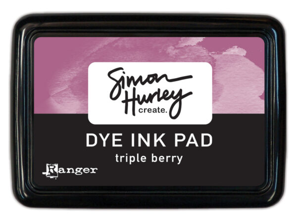 Ranger Simon Hurley Dye Ink Pad Triple Berry