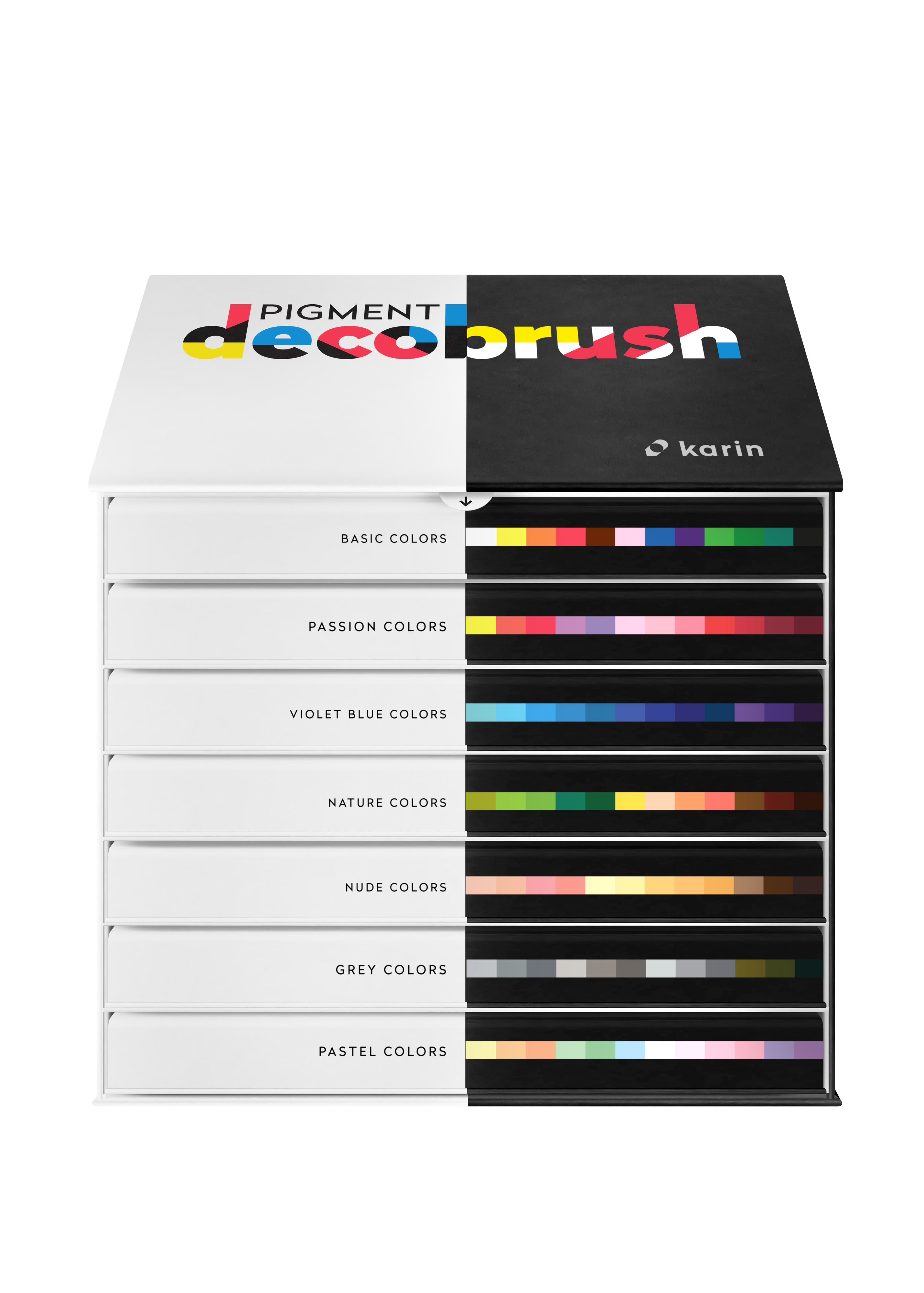 Pigment Decobrush Master 84 Set (Basic,