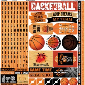 Reminicse Lets Play Basketall Sticker