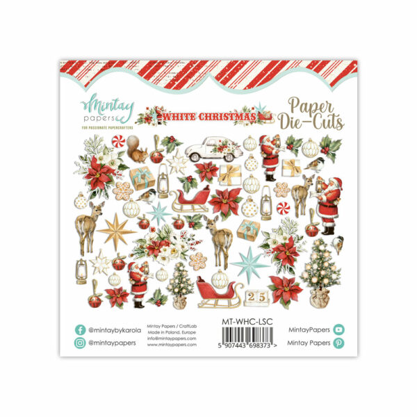 Mintay White Christmas Die Cuts