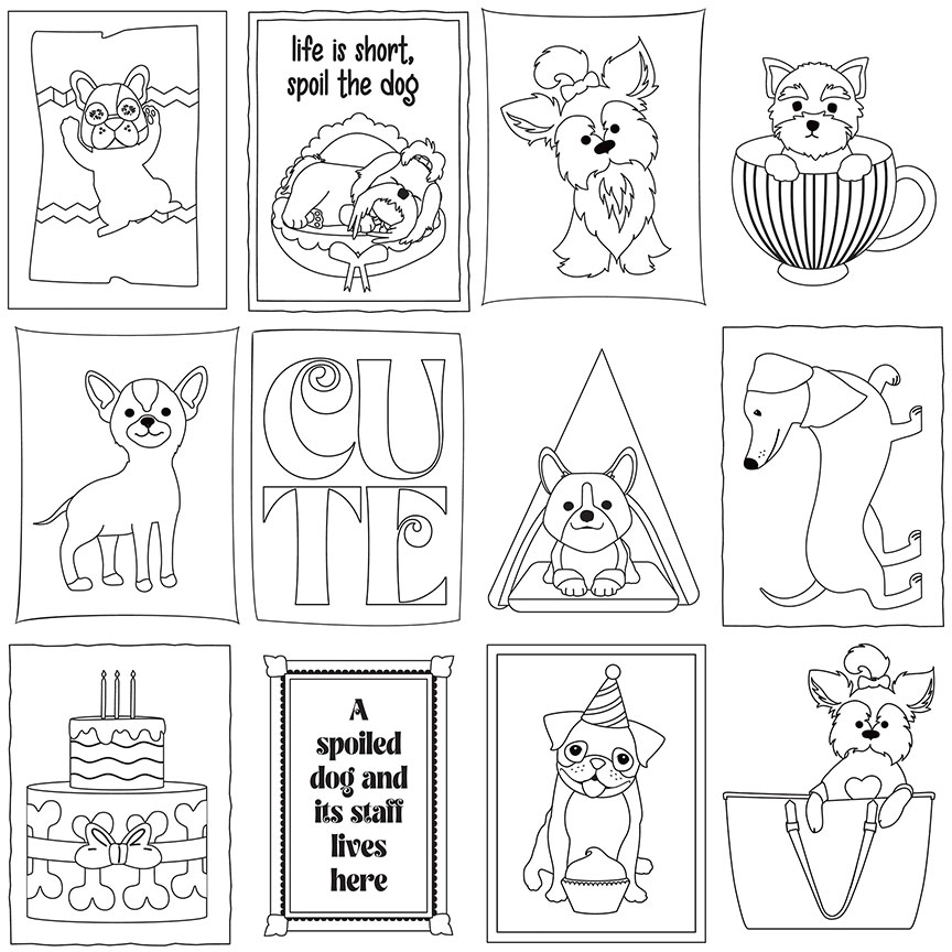 Photo Play Pampered Pooch 12X12 Color Me