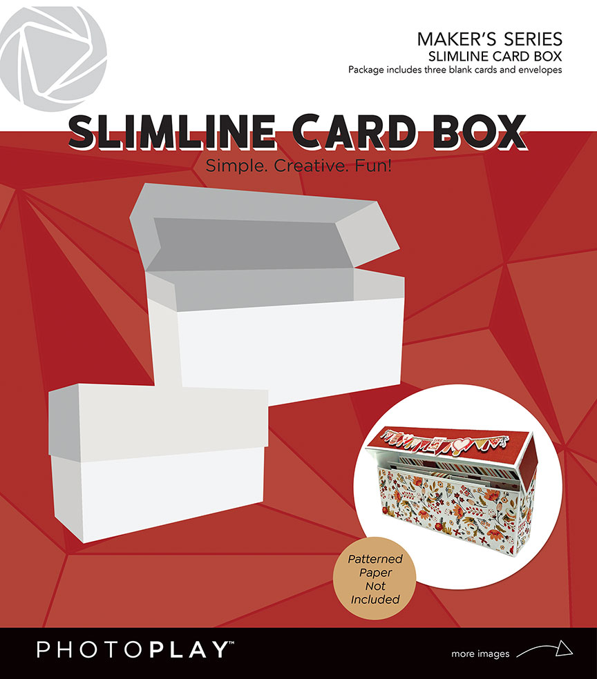 Photo Play Slimline Card Box