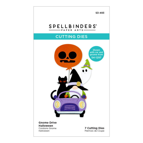 Spellbinders Die Gnome Drive Halloween