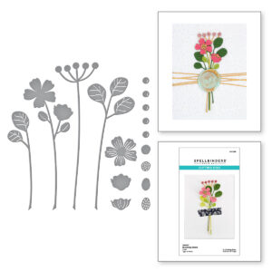 Spellbinders Die Sealed Blooming Stems