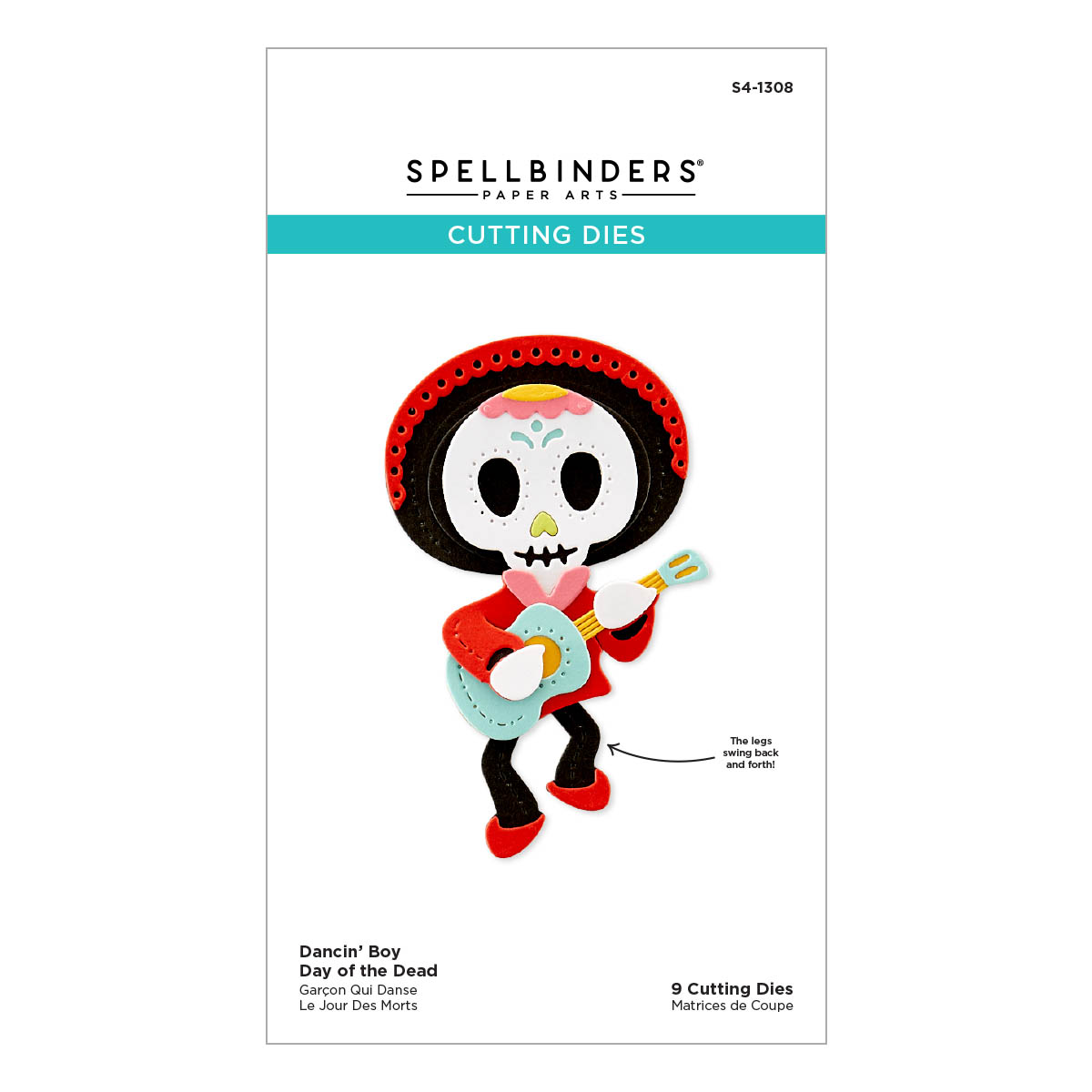 Spellbinders Die Dancin’ Boy Day of the Dead