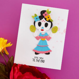 Spellbinders Die Dancin' Girl Day of the Dead