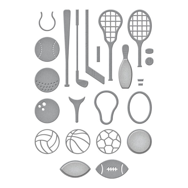 Spellbinders Die Sporting Goods Set