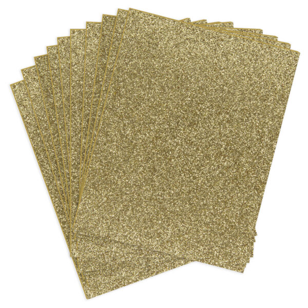 Spellbinders Pop Up Die Glitter Foam Gold