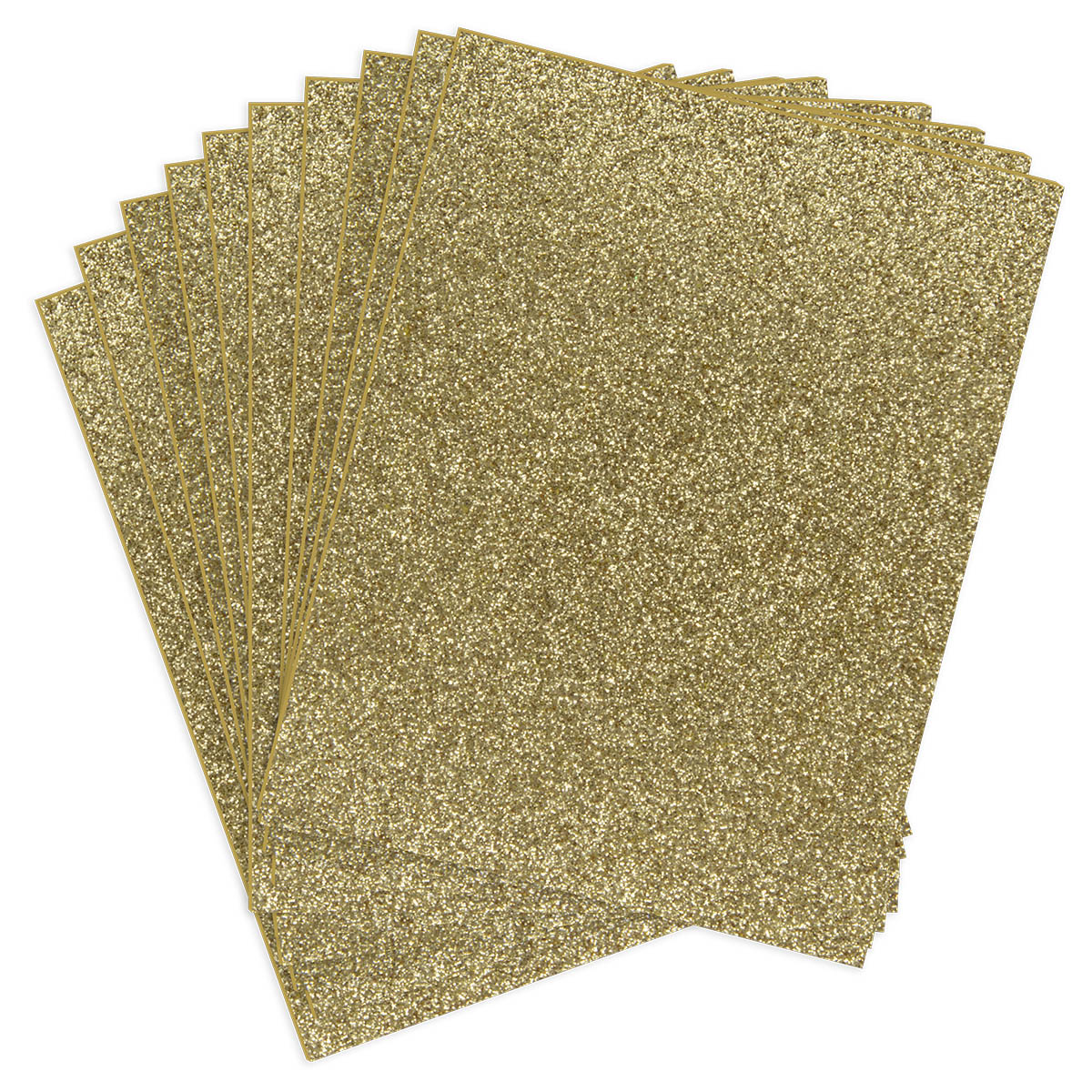 Spellbinders Pop Up Die Glitter Foam Gold