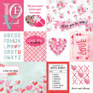 Photo Play Smitten 12X12 Sweet Love