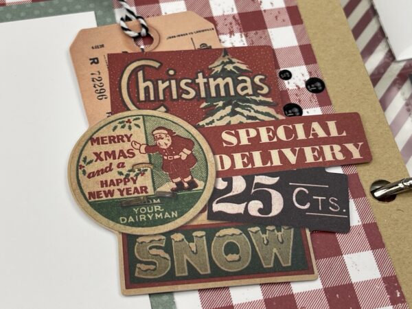 Simple Stories Simple Vintage Dear Santa sn@ap Album