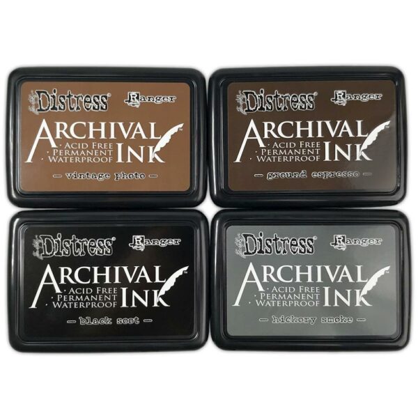 Ranger Tim Holtz Archival Ink Pad Stack Basics