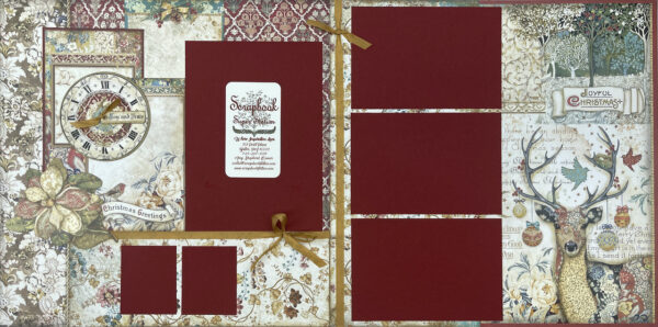 Stamperia Christmas Greetings Triple Layout Kit