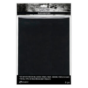 Ranger Tim Holtz Distress Black Heavystock 8.5x11