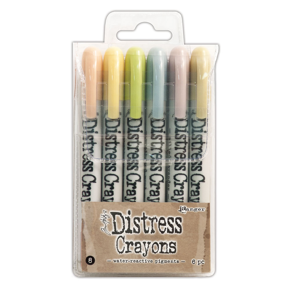 Ranger Tim Holtz Distress Crayons Set 8